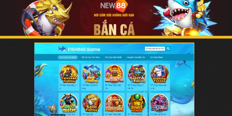 Chơi game bắn cá tại NEW88 có gì đặc biệt Chơi game bắn cá tại NEW88 có gì đặc biệt